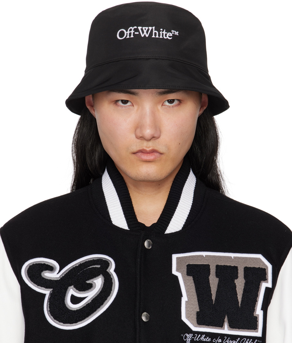 Off-White Black Bookish Drill Cap