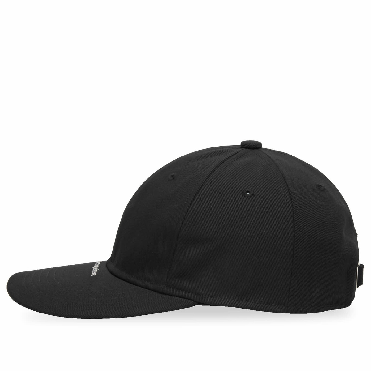 完売 Experiment Uniform Men's Uniform Black in Cap Logo Visor 帽子
