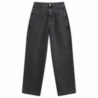 Closed Women's Deni-X Baggy Jeans in Dark Grey