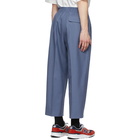 Camiel Fortgens Blue Wool Chuchu Trousers