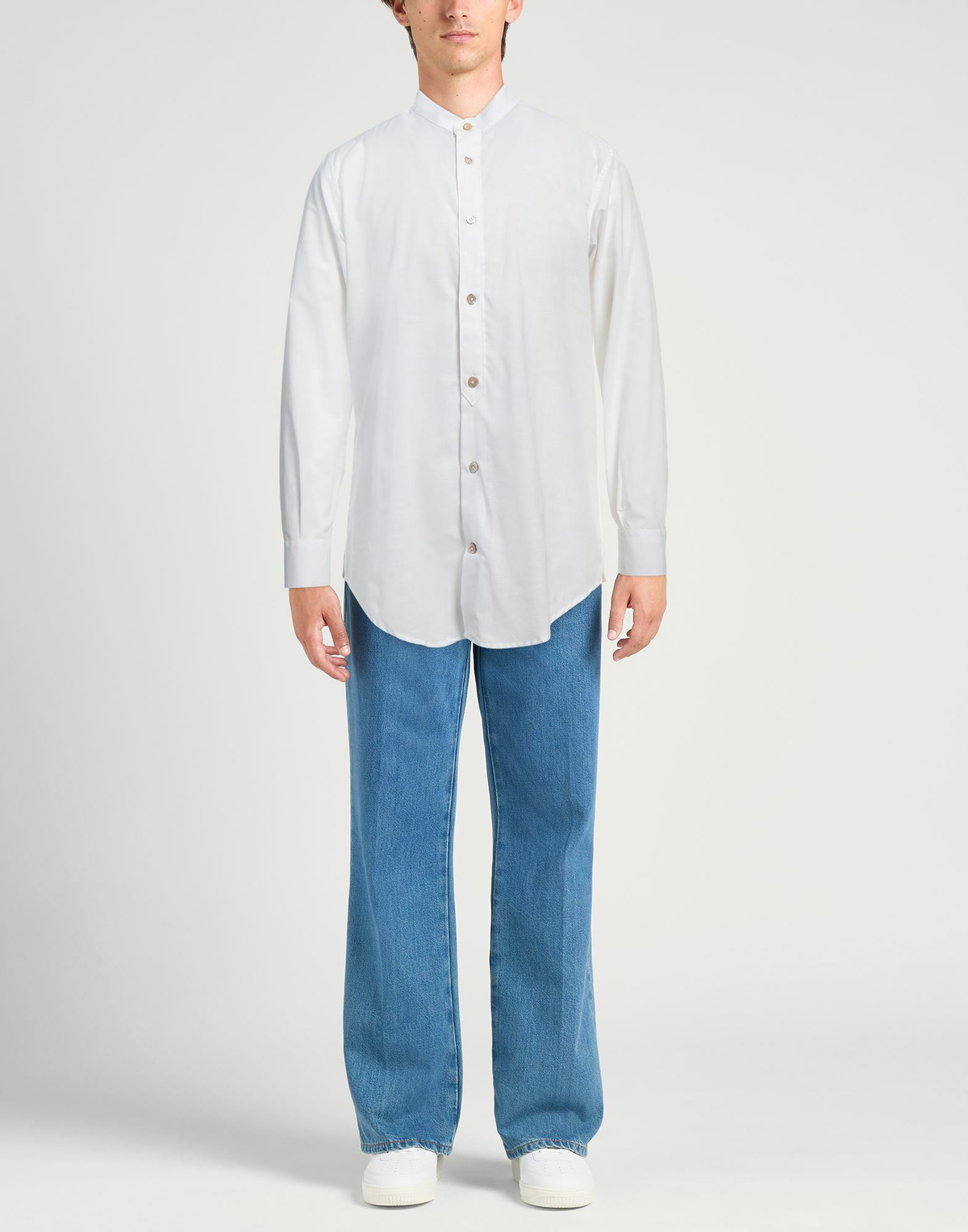 Eleventy Mens Shirt in White