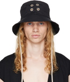 Rick Owens DRKSHDW Black Porterville Gilligan Bucket Hat