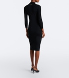 Gucci Horsebit wool midi dress