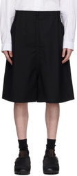 pet-tree-kor Black Tension Shorts