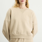 Entire Studios Women's Box Crewneck Sweater in Taupe