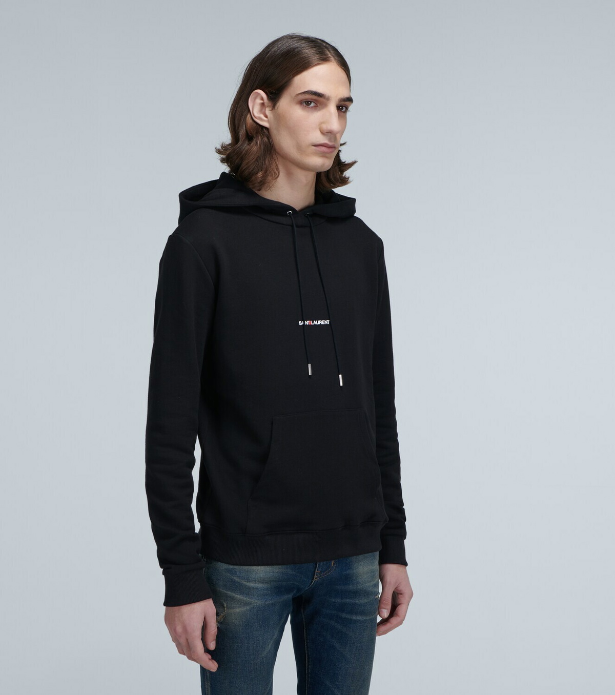Saint Laurent Cotton hooded sweatshirt Saint Laurent
