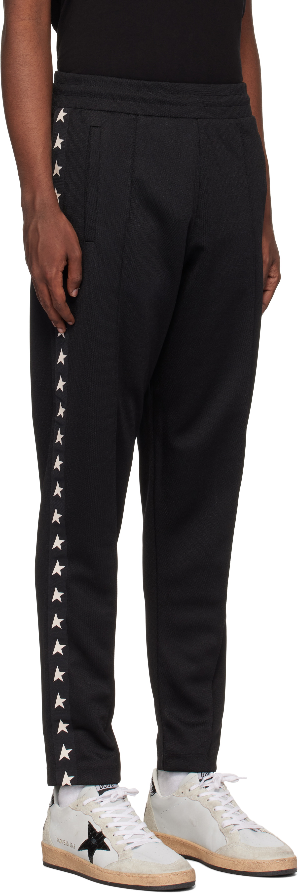 Golden Goose Black Stars Sweatpants