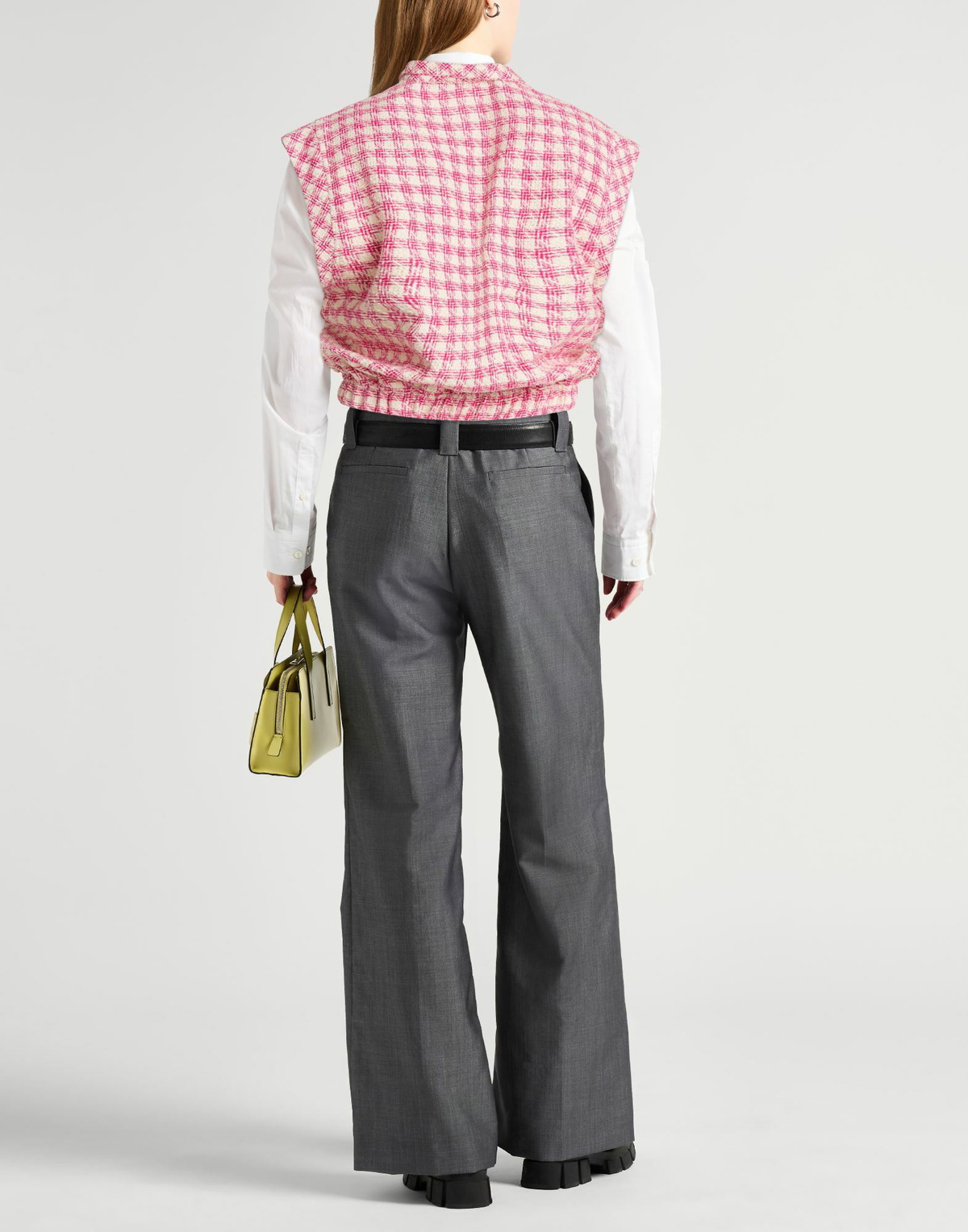 Jijil Womens Vest in Magenta