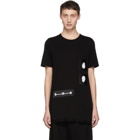 Rick Owens Drkshdw Black Patch Level T-Shirt