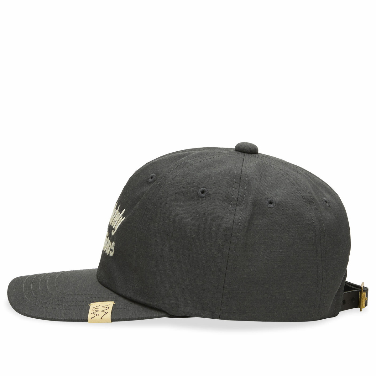 Visvim Men's Excelsior II Cap in Charcoal 