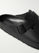 BIRKENSTOCK - Boston Exquisite Leather Clogs - Black