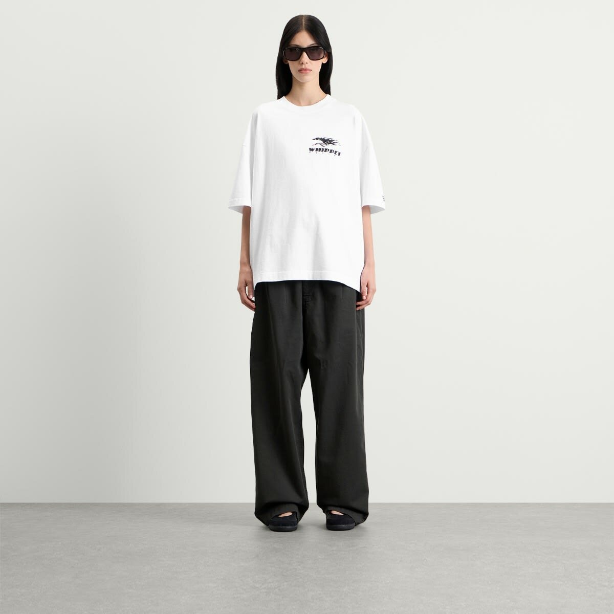 END. Whippet T-Shirt in White