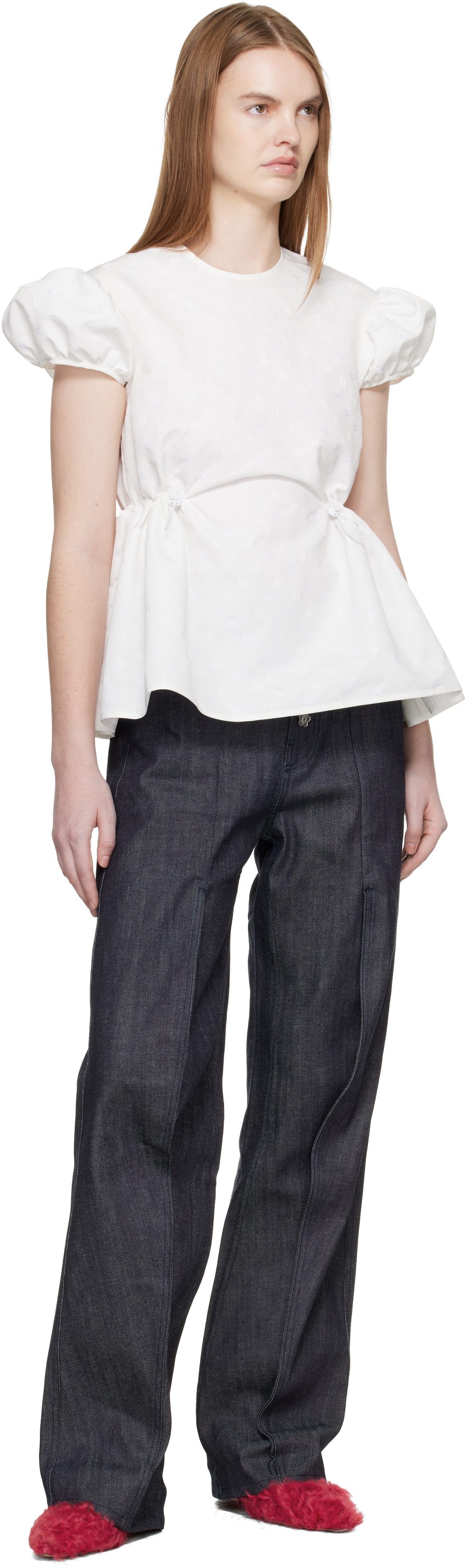 Cecilie Bahnsen Off-White CBchiara Blouse