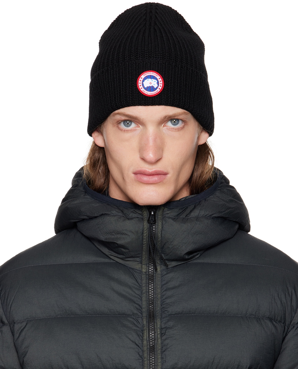 thumbnail image 2 of Canada Weather Gear Beanie Hats Mens Onesize Cold Weather Black 2 of 12