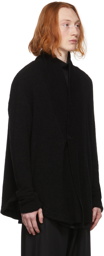 Julius Black Bouclé Cardigan