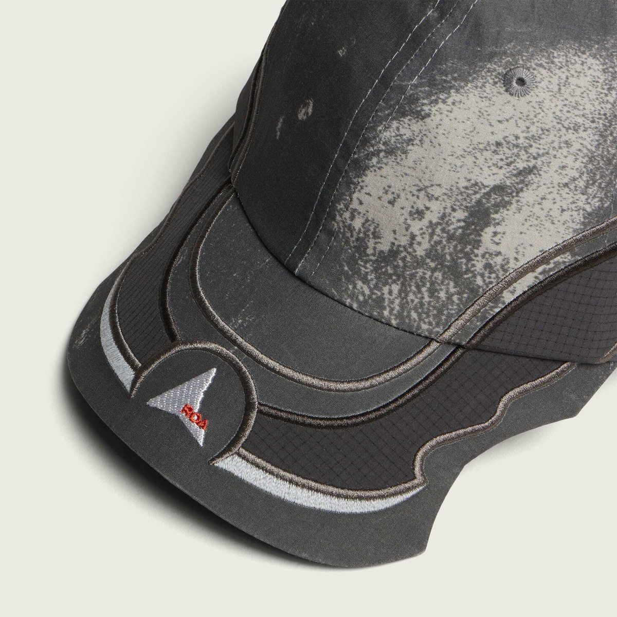 ROA Men's Pursuit 6 Panel Cap in Fuzzy Dark Brown