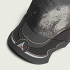 ROA Men's Pursuit 6 Panel Cap in Fuzzy Dark Brown