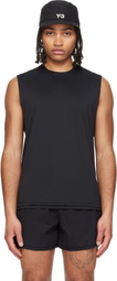 Y-3 Black Running Tank Top