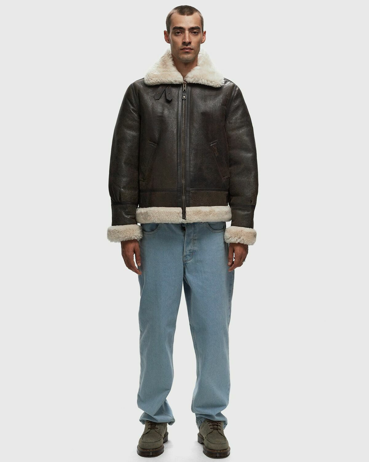Schott Nyc Lc1259 Jacket Brown Bomber Jackets