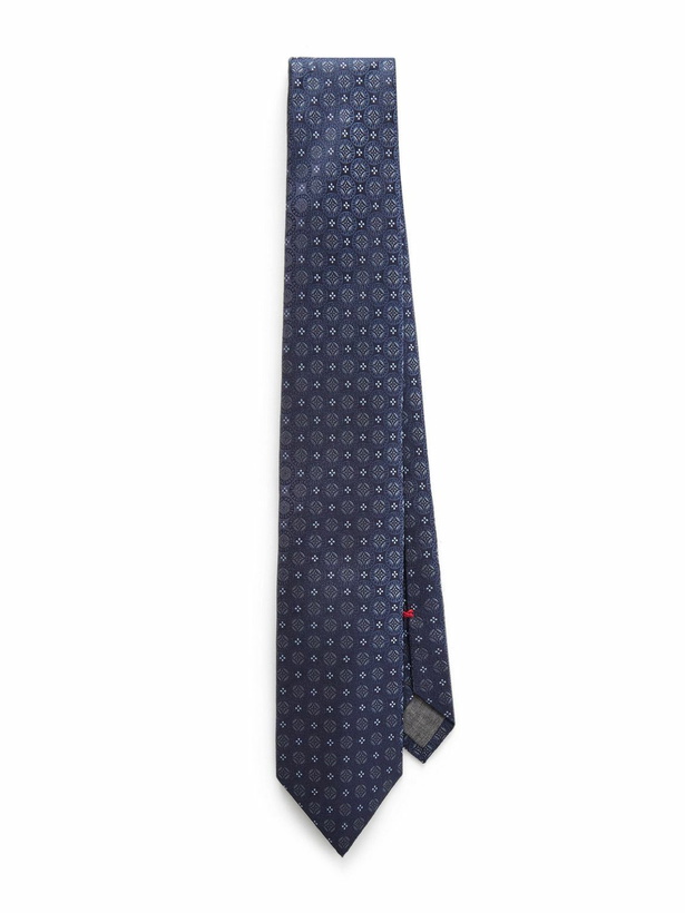 Photo: Brunello Cucinelli - 7cm Silk-Jacquard Tie