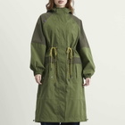 Damson Madder Women's Logan Raincoat in Forrest