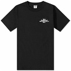 The National Skateboard Co. Men's Joe T-Shirt in Black