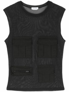 Acne Studios Sheer Cargo Tank Top