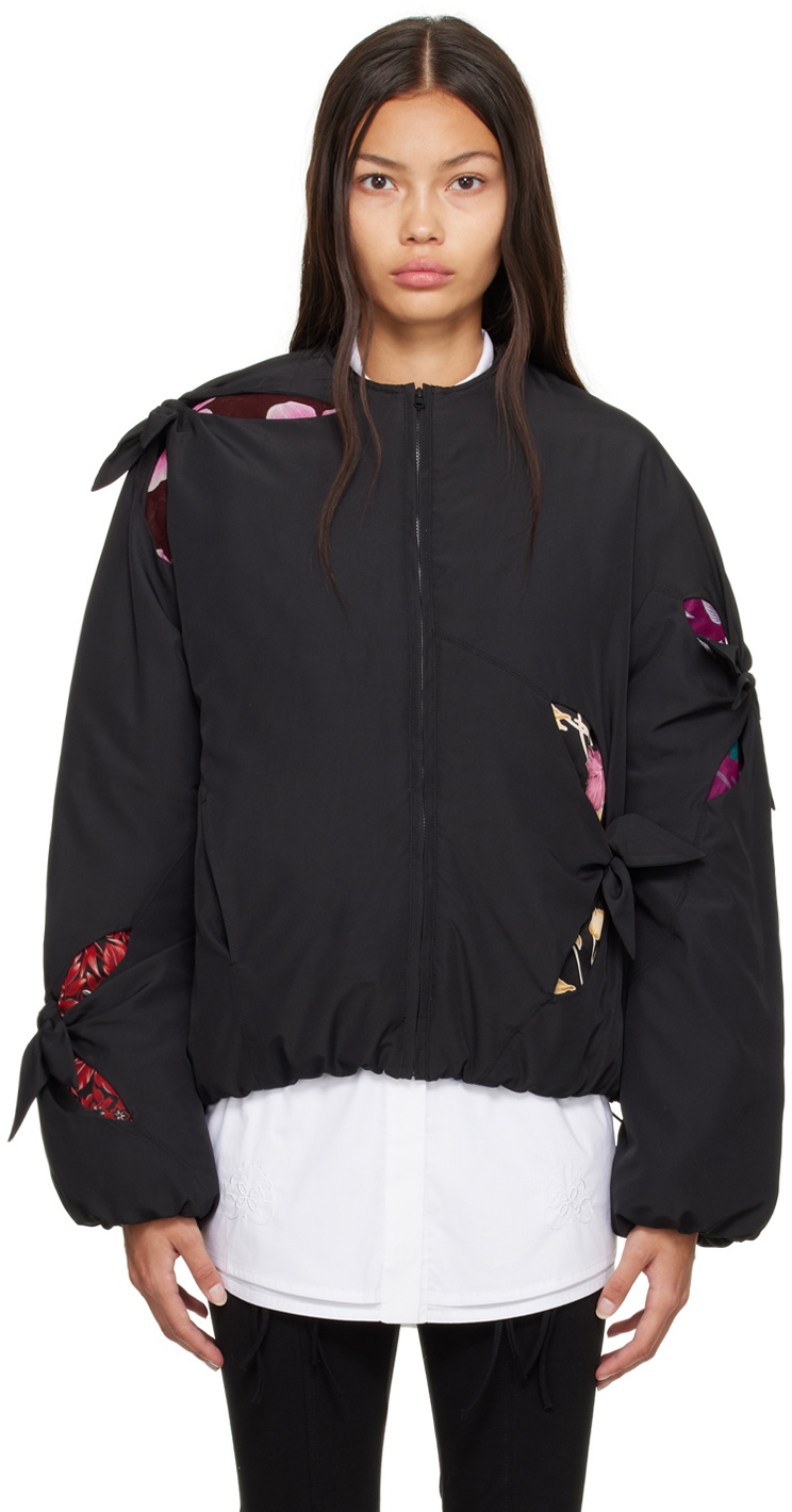 ジャケット・アウター kim J.KIM Black Kundimi Short Jacket J.KIM