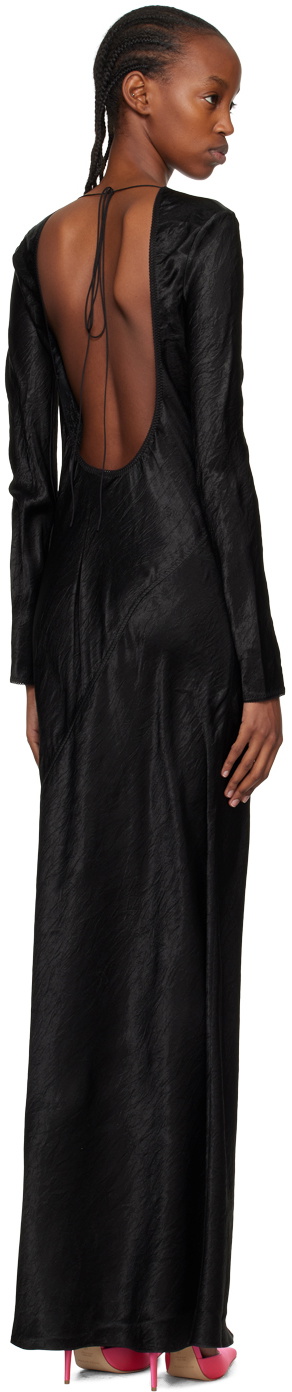 Anna October Black Deborah Maxi Dress