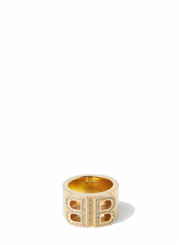 Photo: Balenciaga - BB 2.0 Ring in Gold