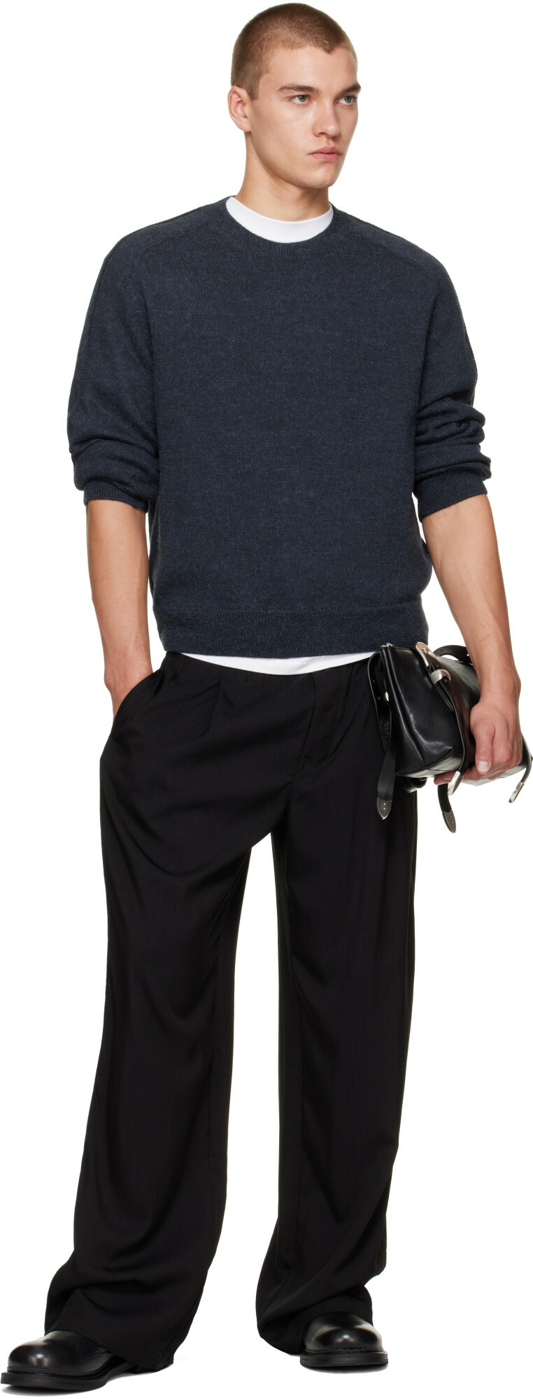 OUR LEGACY Gray True Sweater