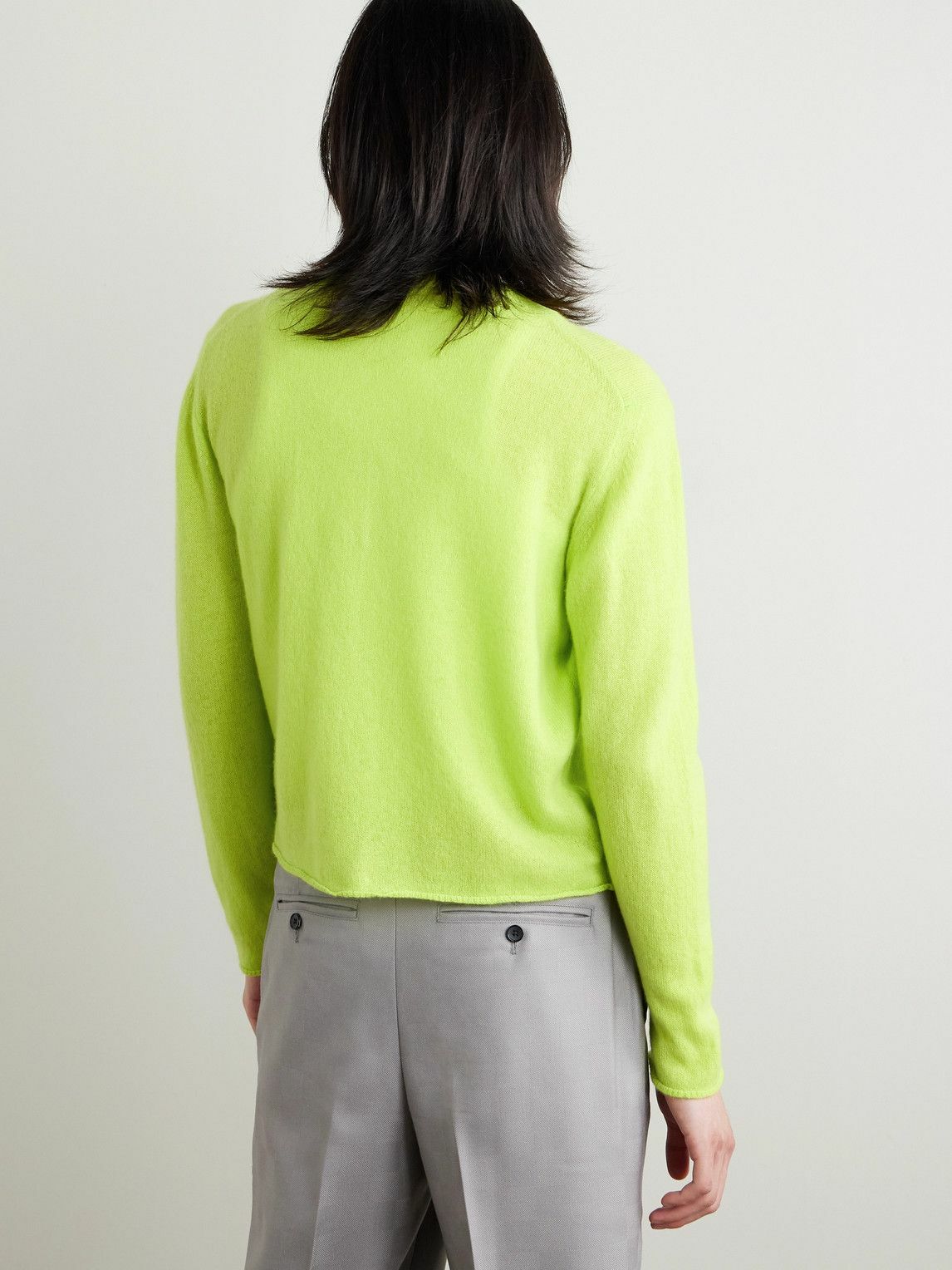 SECOND / LAYER - Weezur Cashmere Cardigan - Green Second/Layer