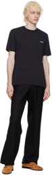 ZEGNA Black Compact Trousers