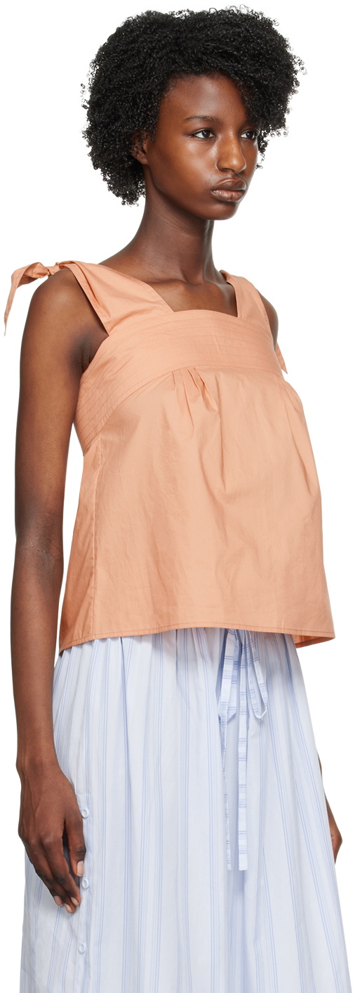 See by Chloé Pink Self-Tie Tank Top