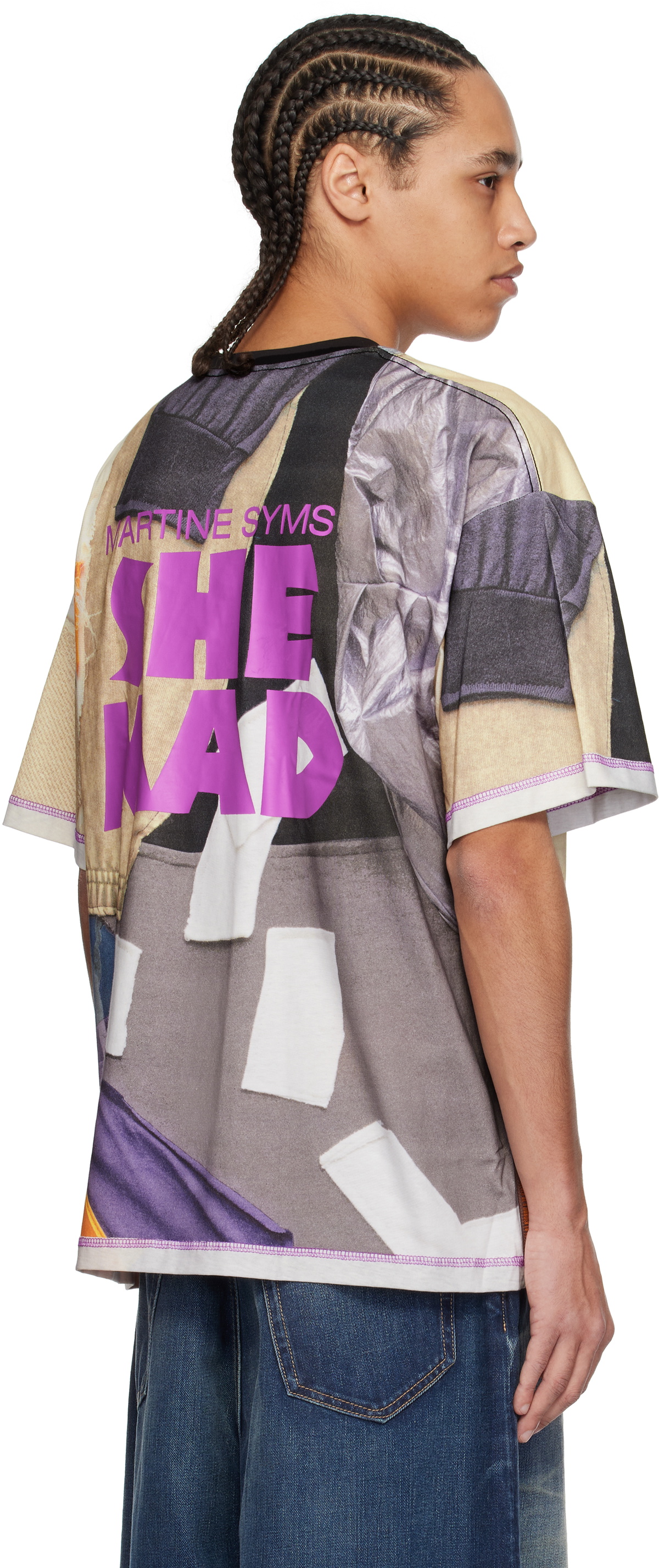 Perks and Mini Beige Martine Syms Edition 'She Mad' Specialty T-shirt
