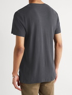 NN07 - Clive Waffle-Knit Cotton and Modal-Blend T-Shirt - Gray