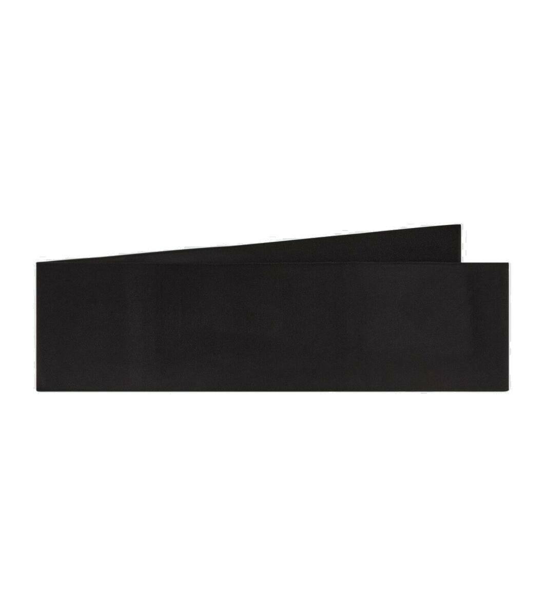 THE ROW ブラック マフラー　kaduna scarf THE ROW ブラック マフラー kaduna scarf