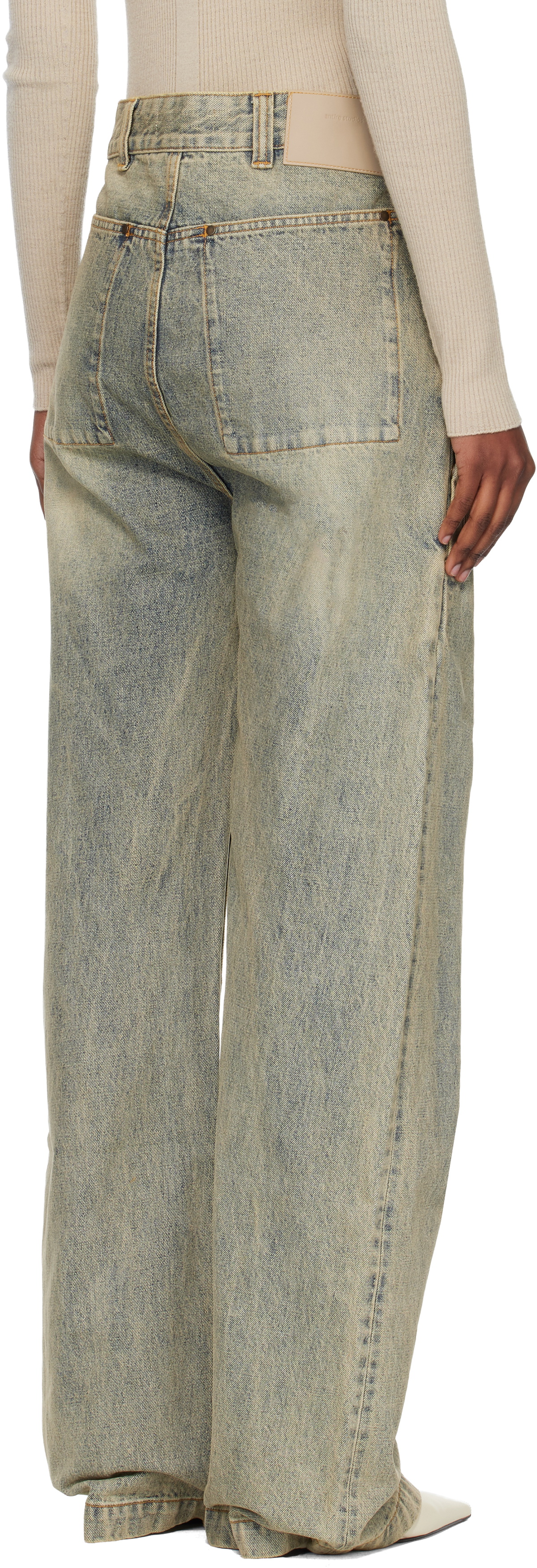 Entire Studios Blue Gem Jeans