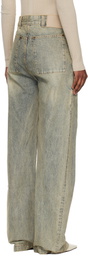 Entire Studios Blue Gem Jeans