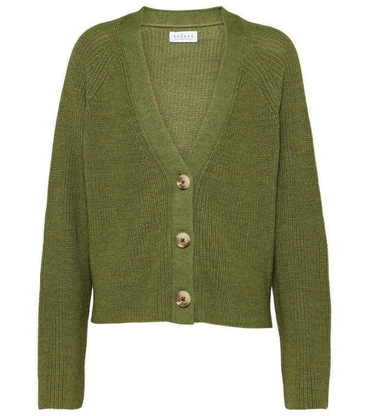 Photo: Velvet Marilyn wool-blend cardigan