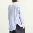 Comme des Garçons SHIRT Men's Striped Poplin Shirt in Stripe X Stripe