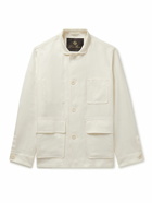 Loro Piana - Spagna Herringbone Linen Jacket - White