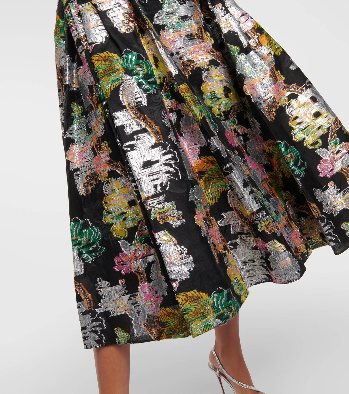 Erdem Floral jacquard midi dress Erdem