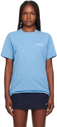 Sporty & Rich Blue New 'Drink Water' T-Shirt
