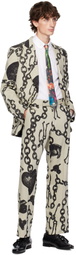Vivienne Westwood Gray One Button Blazer