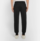 TOM FORD - Tapered Cotton, Silk and Cashmere-Blend Sweatpants - Men - Black