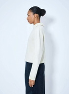 RÓHE Statement Shoulder Cropped Turtleneck