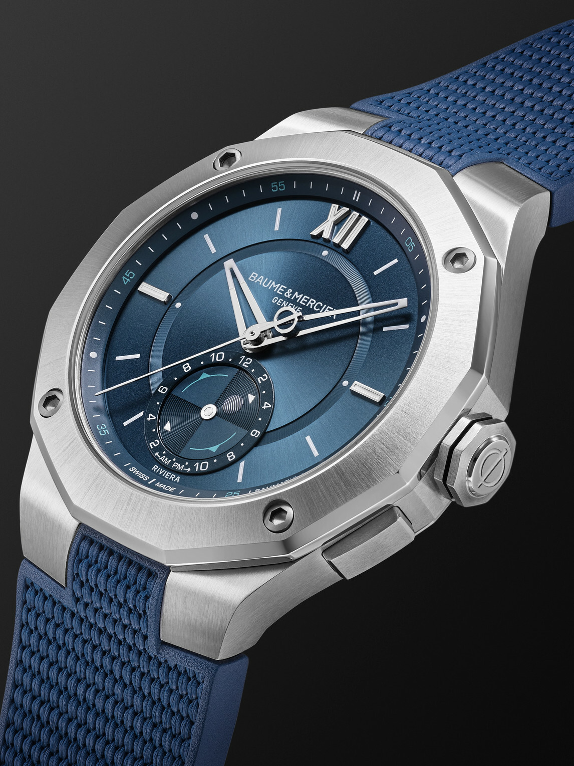 Baume & Mercier - Riviera Baumatic Tideograph Limited Edition Automatic Stainless Steel Watch, Ref. 10761