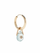 Pascale Monvoisin 9K Yellow Gold Aquamarine And Diamond Single Earring