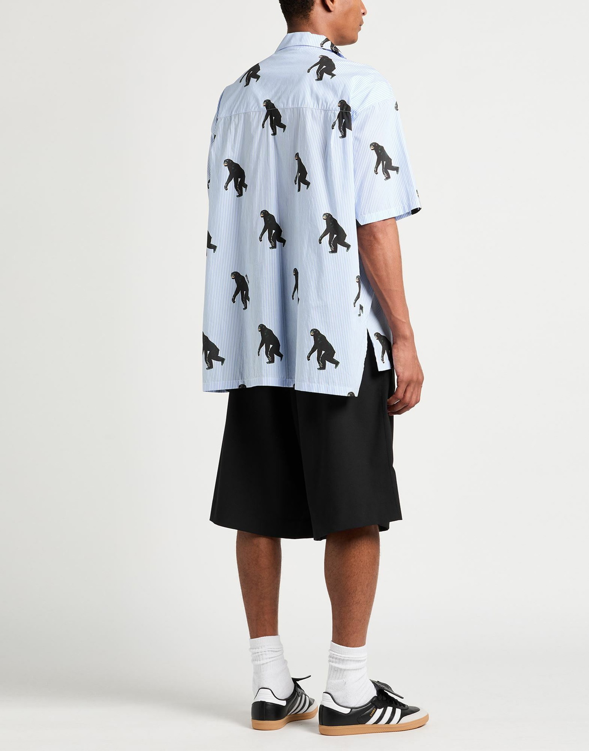 Moschino Couture Mens Shirt Sky in Blue